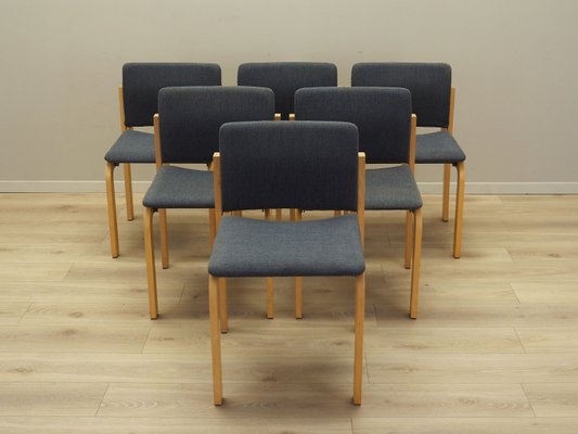 Danish Chairs from Fritz Hansen, 1980s, Set of 6-VND-2013574