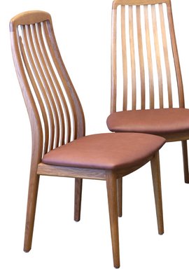 Danish Chairs in Oak, 1960s, Set of 4-BPJ-1789822