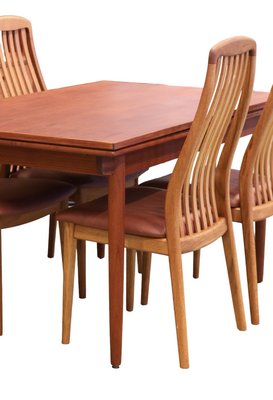 Danish Chairs in Oak, 1960s, Set of 4-BPJ-1789822