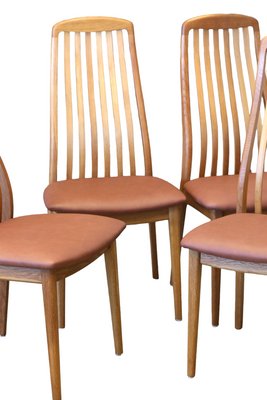 Danish Chairs in Oak, 1960s, Set of 4-BPJ-1789822