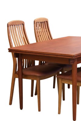 Danish Chairs in Oak, 1960s, Set of 4-BPJ-1789822