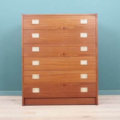 Danish Cherry Chest of Drawers, 1970s-VND-1784106