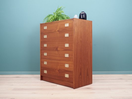 Danish Cherry Chest of Drawers, 1970s-VND-1784106