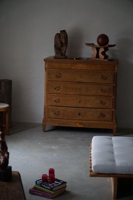 Danish Chest of Drawers in Oak, Late 18th Century-MXF-1398006