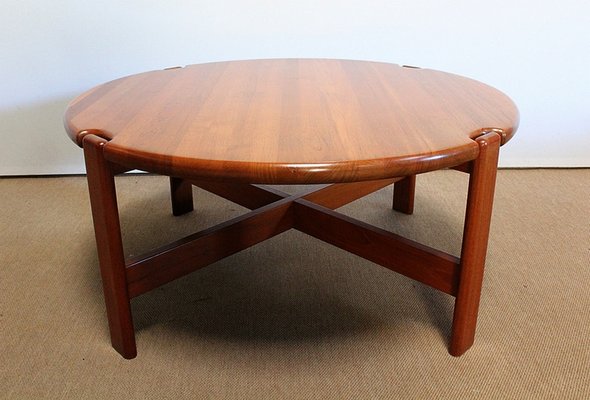 Danish Coffee Table by Niels Bach, 1970s-RVK-1065197