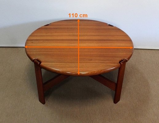 Danish Coffee Table by Niels Bach, 1970s-RVK-1065197