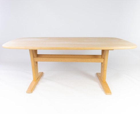 Danish Coffee Table in Beech from Skovby Furniture Factory-UY-942388