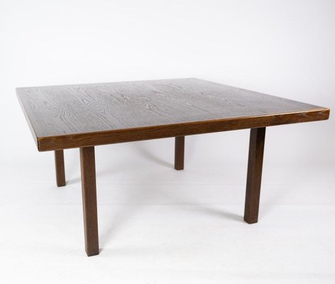 Danish Coffee Table in Dark Oak, 1960s-UY-884651