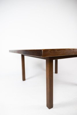 Danish Coffee Table in Dark Oak, 1960s-UY-884651