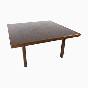 Danish Coffee Table in Dark Oak, 1960s-UY-884651