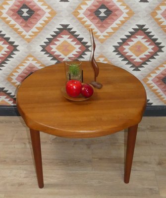 Danish Coffee Table in Solid Teak by John Boné for Mikael Laursen, 1960s-AFE-1300131