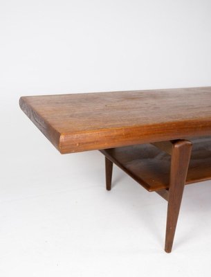 Danish Coffee Table in Teak, 1960s-UY-884655