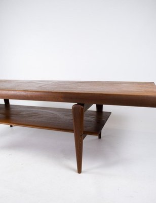 Danish Coffee Table in Teak, 1960s-UY-884655