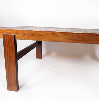 Danish Coffee Table in Teak, 1960s-UY-1005708