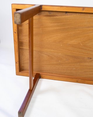 Danish Coffee Table in Teak with Extension Plate, 1960s-UY-952730