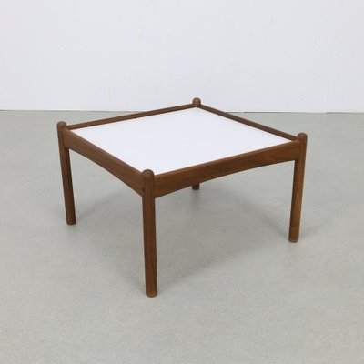 Danish Coffee Table in Teak with Reversible Top, 1960s-RZV-1747228