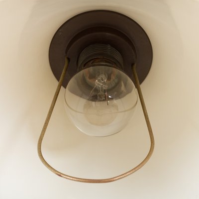 Danish Cone Shaped Pendant Lamp in Copper, 1950s-UE-1345177