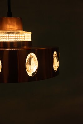 Danish Copper Hanging Lamp, 1960s-HGA-1812860