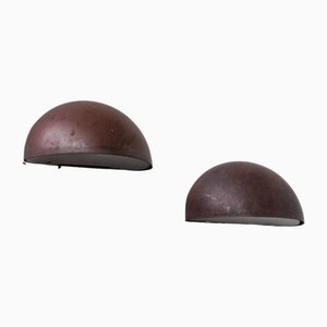 Danish Copper Patinated Wall Lights, Set of 2-JRP-1811830