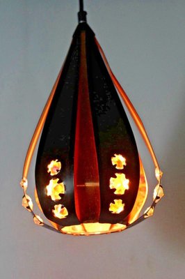 Danish Coronell Pendant Lamp, 1970s-ESB-1376505