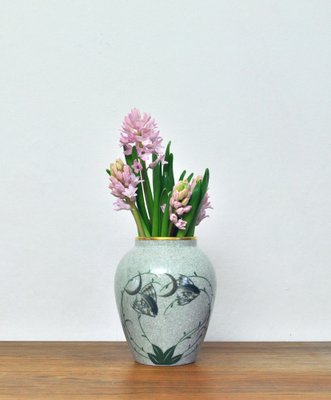 Danish Crackle Glaze Porcelain Vase-HPQ-1191464