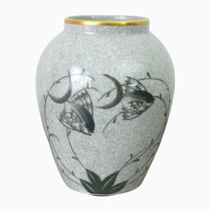 Danish Crackle Glaze Porcelain Vase-HPQ-1191464