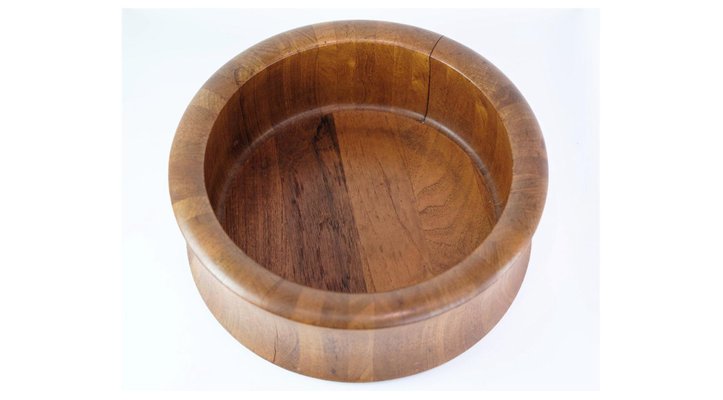 Danish Design Teak Wood Bowl from Digsmed, 1960s-UY-1271321