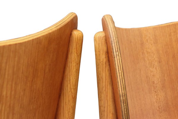 Danish Dining Chair in Teak and Oak by Nils & Eva Koppel for Slagelse Møbelværk, 1950s-BPJ-1424956