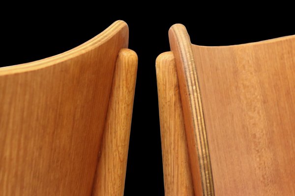 Danish Dining Chair in Teak and Oak by Nils & Eva Koppel for Slagelse Møbelværk, 1950s-BPJ-1424956