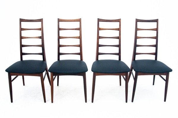 Danish Dining Chairs, 1960s, Set of 4-BXB-912493