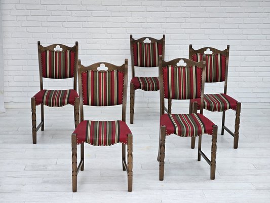 Danish Dining Chairs, 1960s, Set of 5-TMW-1762466