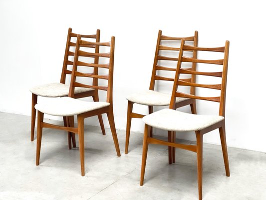 Danish Dining Chairs, 1970s, Set of 4-XLH-1718810