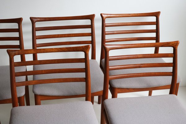 Danish Dining Chairs by Erling Torvits for Sorø Stolefabrik, 1950s, Set of 6-WIP-1729970