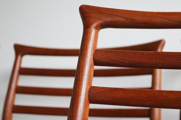 Danish Dining Chairs by Erling Torvits for Sorø Stolefabrik, 1950s, Set of 6-WIP-1729970