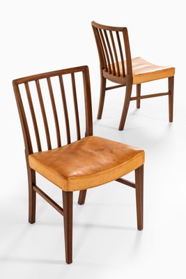 Danish Dining Chairs by Frits Henningsen, 1940s, Set of 8-SC-777262