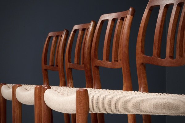 Danish Dining Chairs by Niels Otto Møller, 1960s, Set of 4-ITV-1299205