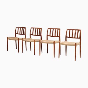 Danish Dining Chairs by Niels Otto Møller, 1960s, Set of 4-ITV-1299205