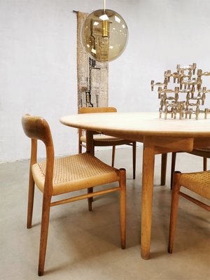 Danish Dining Chairs by Niels Otto (N. O.) Møller, Set of 5-BW-1259940