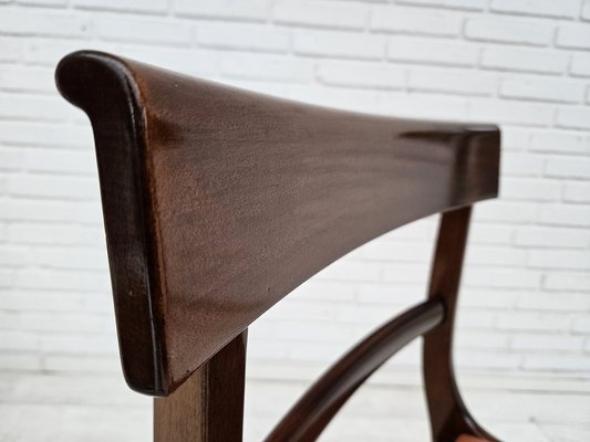 Danish Dining Chairs in Teak and Leather from Ørum Møbelfabrik, 1960s-1970s, Set of 6-TMW-1783598