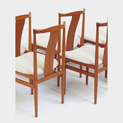 Danish Dining Chairs in Teak by Henning Sørensen, Set of 6-UBE-1335567