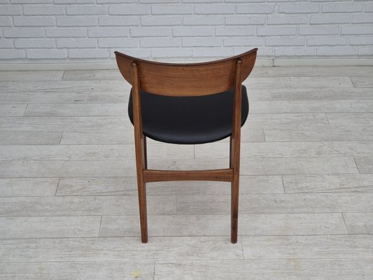 Danish Dining Chairs in Teak Wood, 1960s, Set of 5-TMW-2028164