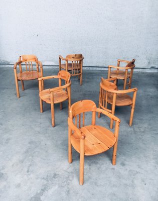 Danish Dining Chairs Set by Rainer Daumiller for Hirtshals Savvaerk, 1970s, Set of 6-RQV-1337790