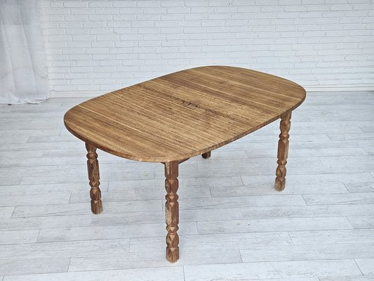 Danish Dining Table in Oak, 1970s-TMW-1763164