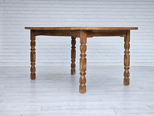 Danish Dining Table in Oak, 1970s-TMW-1763164