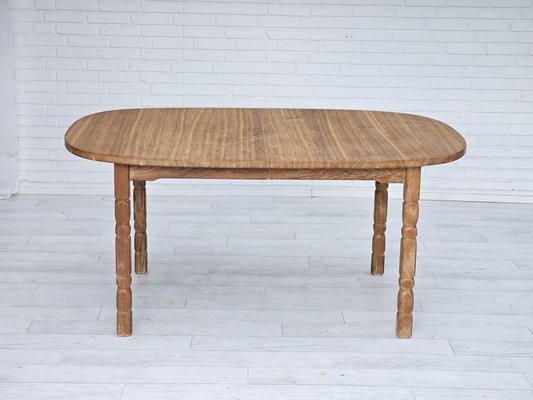 Danish Dining Table in Oak, 1970s-TMW-1763164