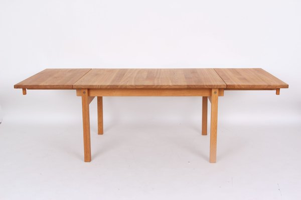 Danish Dining Table in Oak, 1980s-DQ-1800203