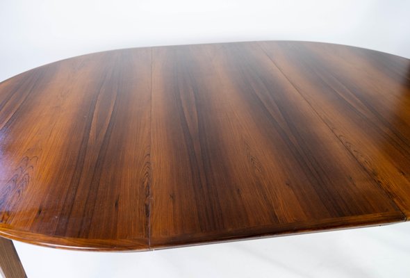 Danish Dining Table in Rosewood with Extension Plates, 1960s-UY-952742