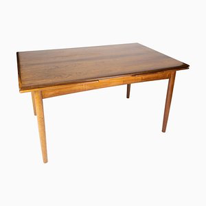 Danish Dining Table in Rosewood with Extensions, 1960s-UY-942390