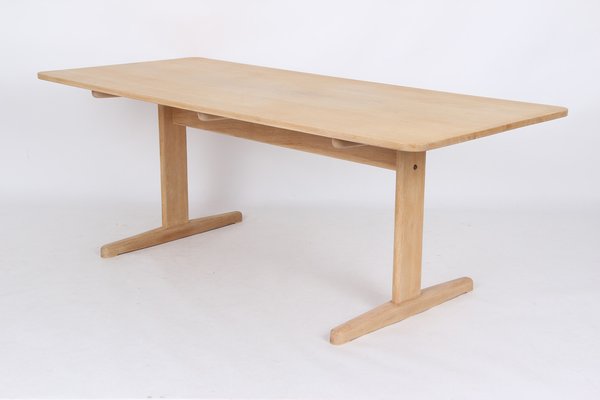 Danish Dining Table in Solid Soap-Treated Oak-DQ-1424987