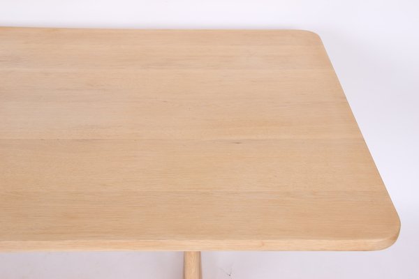 Danish Dining Table in Solid Soap-Treated Oak-DQ-1424987